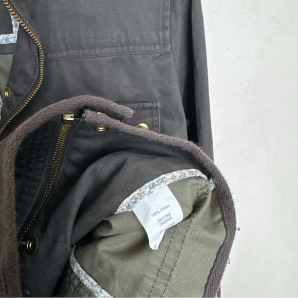 J.crew Womens Small Relaxed Boyfriend Field Jacket In Army Green Color - Picture 13 of 16